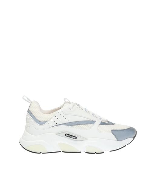 Dior White 'b22' Sneakers for men