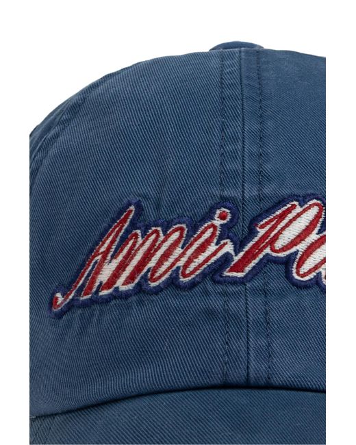 AMI Blue Cap With Logo