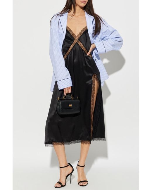 Dolce & Gabbana Black Lace Dress