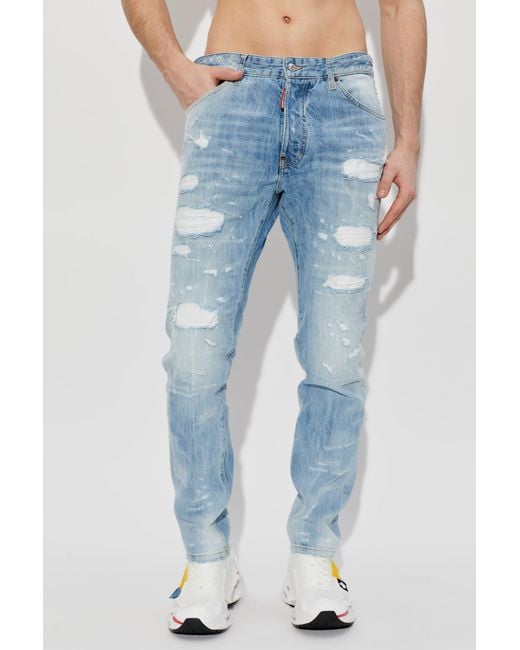 DSquared² Blue 'Teddy' Jeans for men