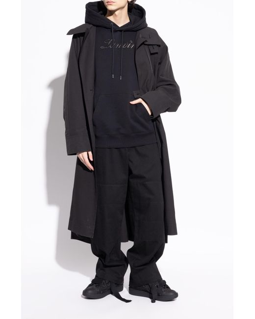 Lanvin Black Sneakers for men