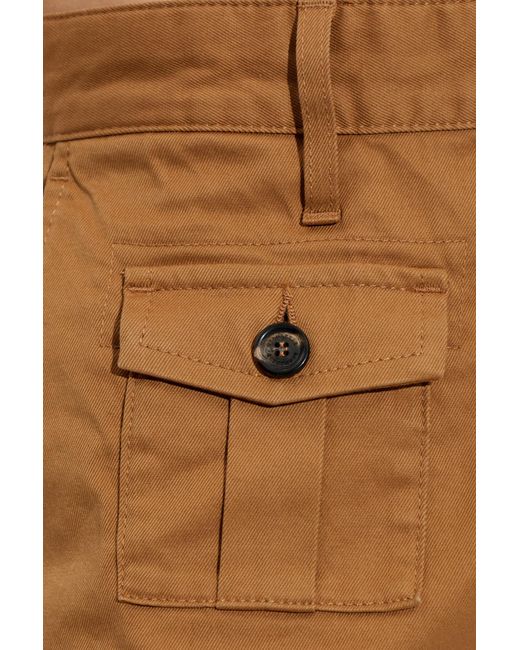 DSquared² Brown 'Cargo' Trousers for men