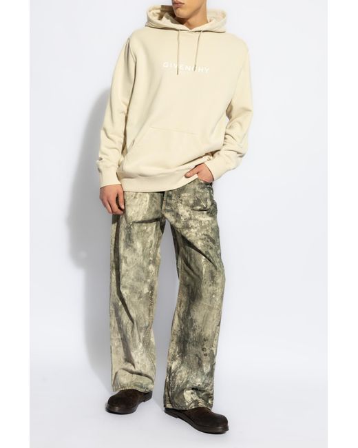 Acne Green Loose Fit Pants, for men