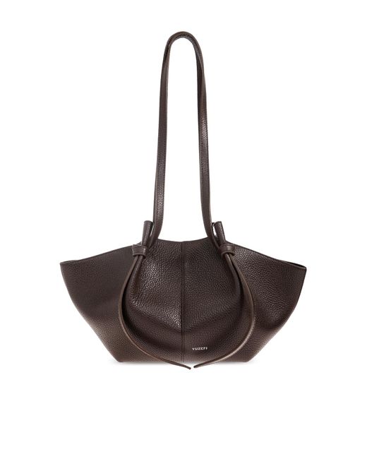 Yuzefi Brown Shopper Bag "Mochi"