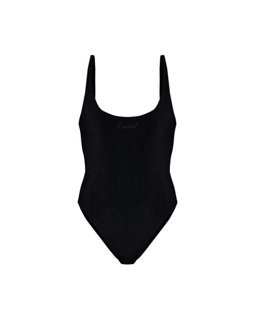 DSquared² Black One-Piece Swimsuit