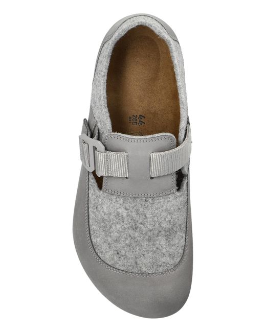 Birkenstock Black "London Nova Felt" Shoes for men