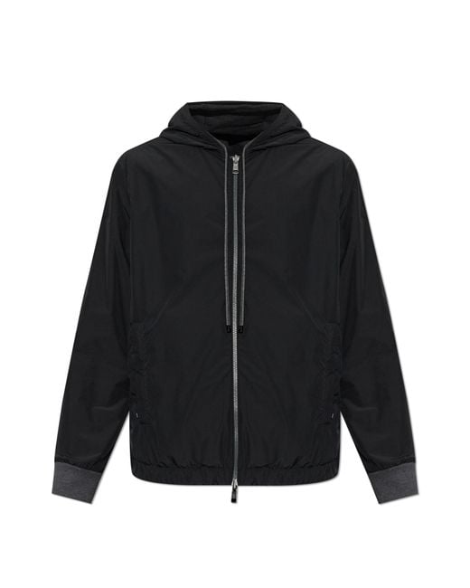 Moncler Black Reversible Jacket for men