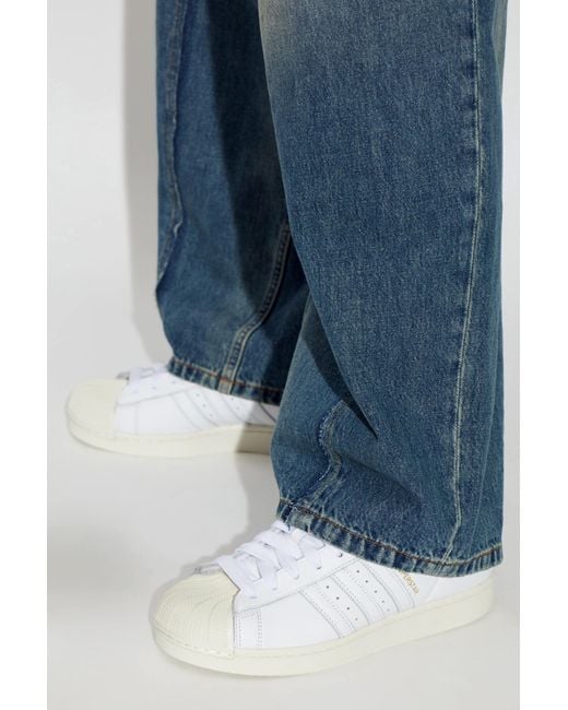 Adidas Originals White "Superstar Ii" Sports Shoes for men