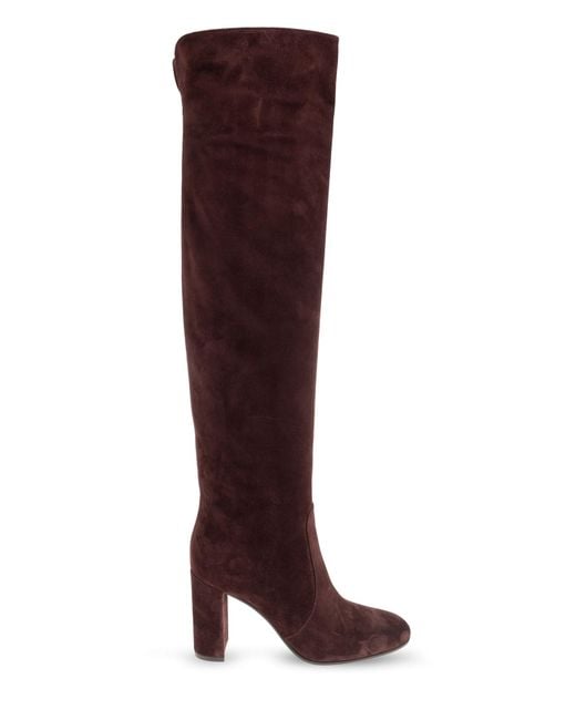 Gianvito Rossi Brown Heeled Boots 'Glen'
