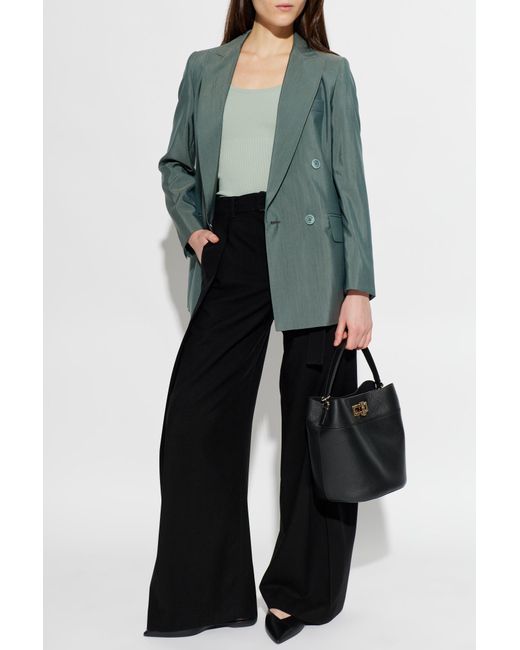 Max Mara Green "Albata" Blazer