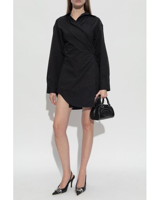 DIESEL Black Dress 'D-Delphos-S1'