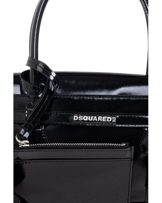 DSquared² Red 'Twin' Shoulder Bag