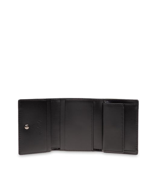 Discord Yohji Yamamoto Black Wallet With Logo,
