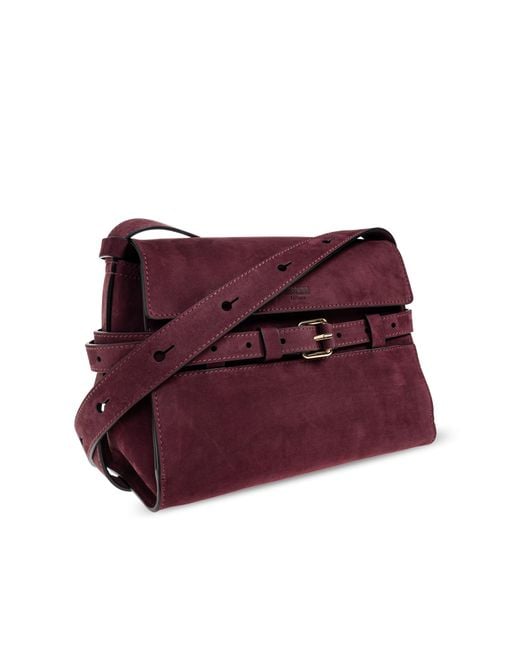 Moschino Purple Shoulder Bag