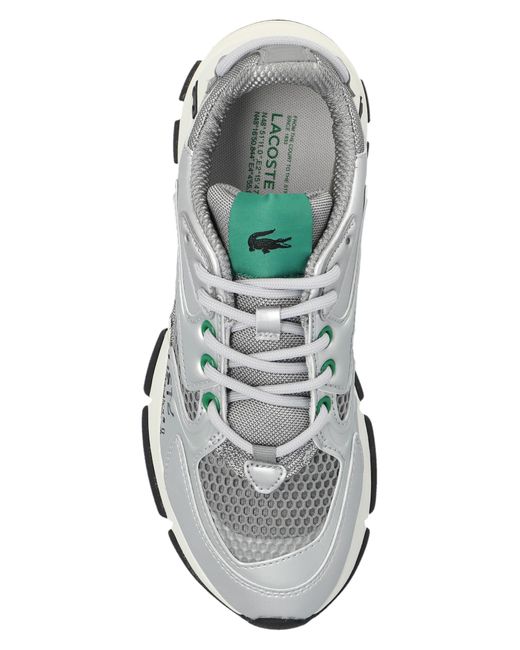 Lacoste White Sports Shoes With Logo,