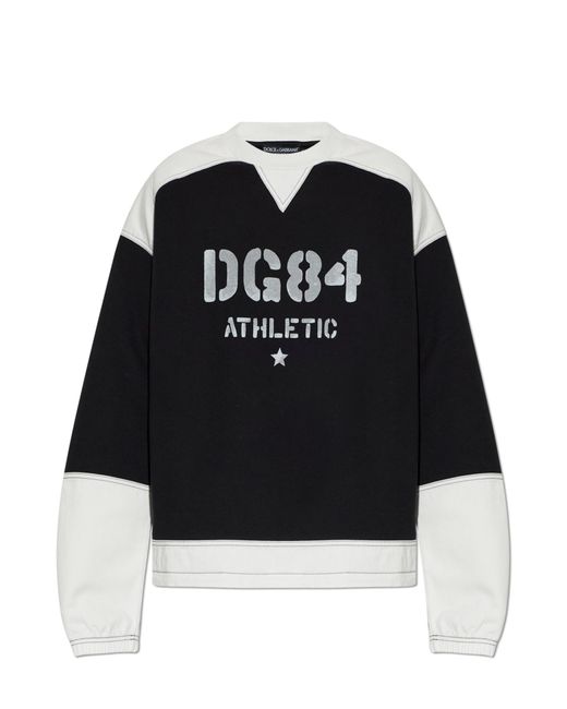 Dolce & Gabbana Black Cargo Trousers for men