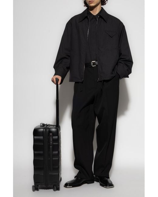 Bottega Veneta Black Wool Jacket for men