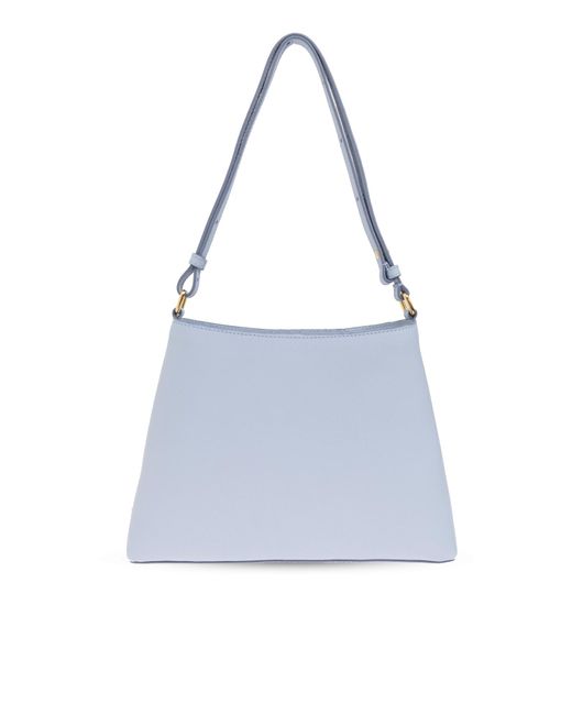 Balmain Blue ‘Embleme’ Shoulder Bag, , Light