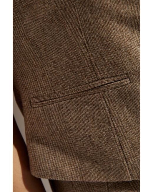 Rag & Bone Brown Wool Vest Mariana