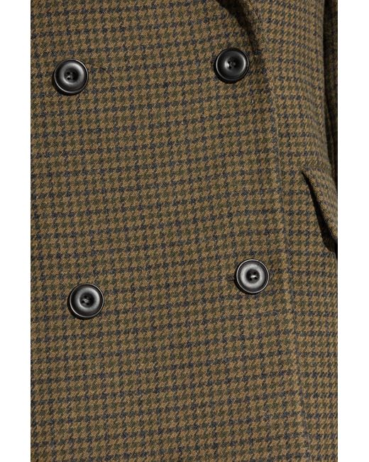 Acne Green Wool Coat