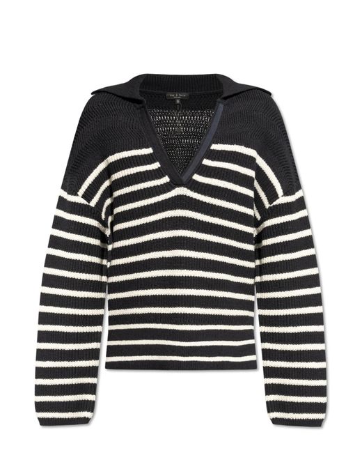Rag Bone Sweater Jen in Black Lyst UK