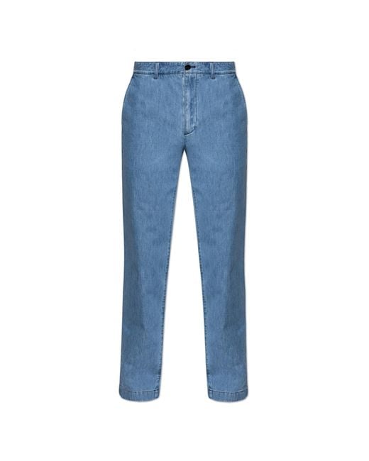 Theory Blue Jeans With Pockets for men