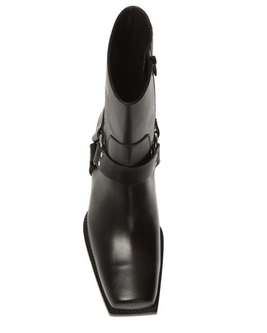 DSquared² Black Ankle Boots for men