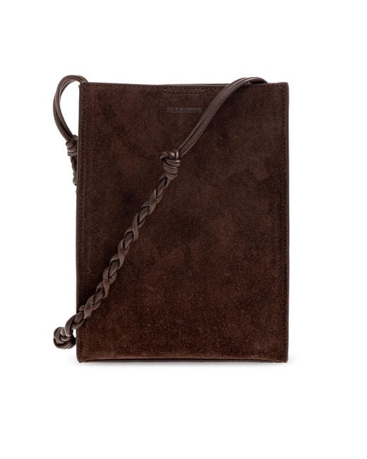 Jil Sander Brown Tangel Small Bag