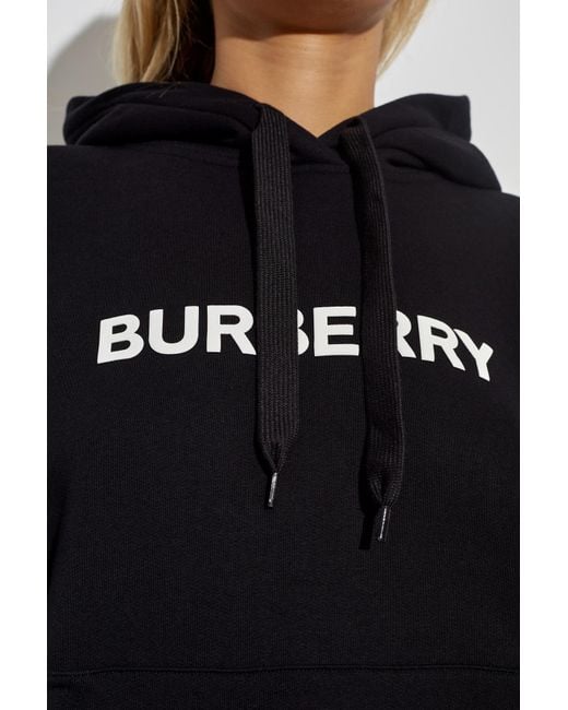 Burberry Black Sweatshirt With Logo