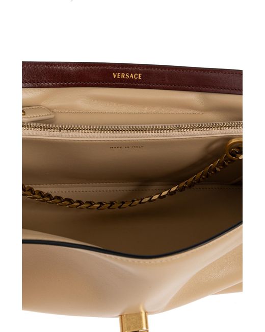 Versace White Leather Bag