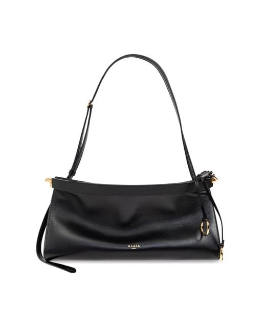 Alaïa Black Shoulder Bag 'Le Click East West Medium'