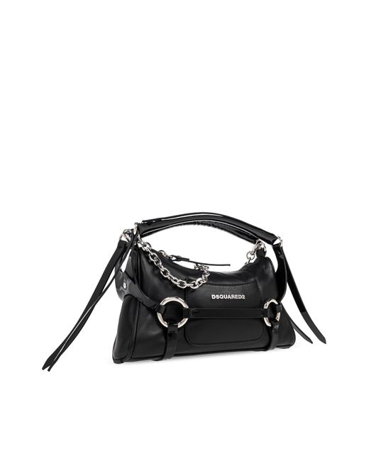 DSquared² Black Handbag With Logo