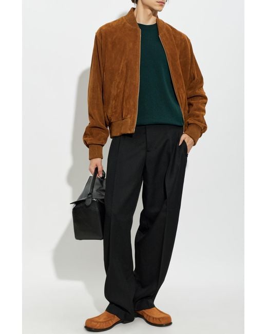 AMI Green Wool Sweater