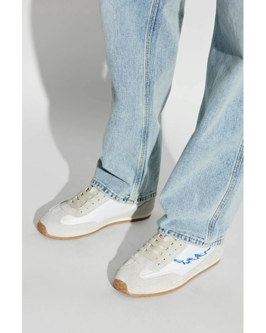 ENTERPRISE JAPAN White Sports Shoes "Entjps" 61 for men