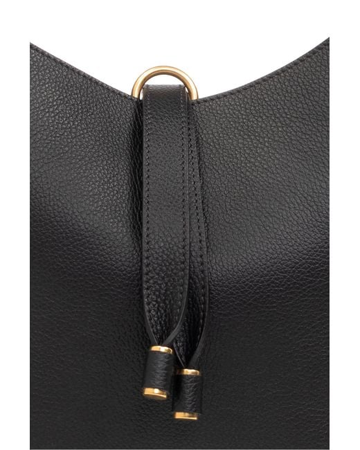 Chloé Black 'Marcie Hobo Small' Shoulder Bag
