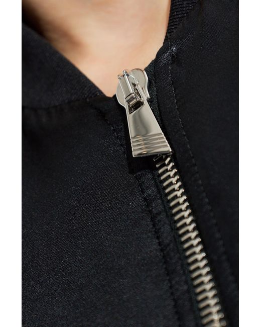 The Attico Black "Bomber" Jacket