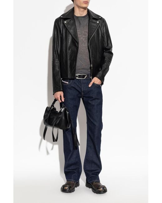DIESEL Gray T-Shirt 'T-Rawjust-Aa1' for men
