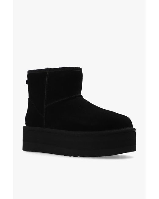 Ugg Black Classic Mini Platform Boots