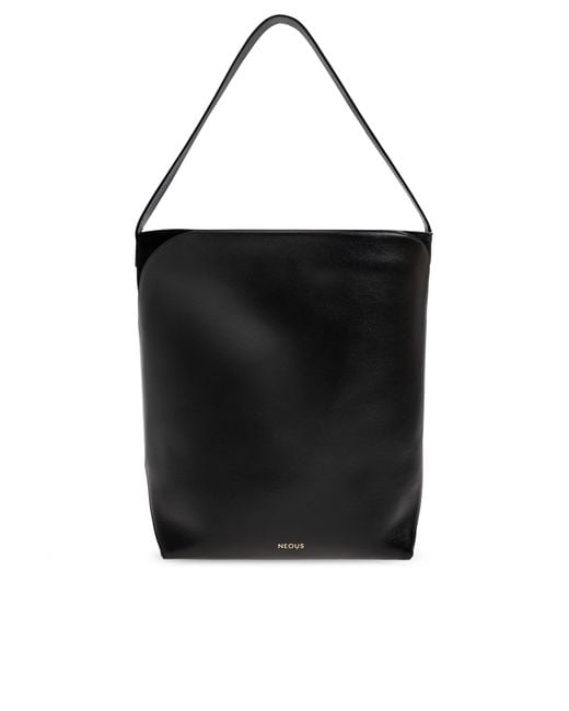 Neous Black Shoulder Bag 'Thea'