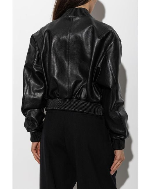 Arma Black Leather Jacket 'Hannan'