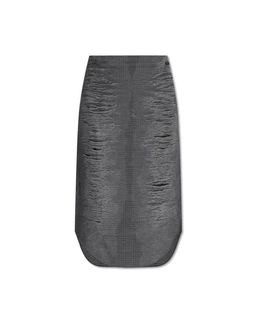 DIESEL Gray Skirt O-Tavy