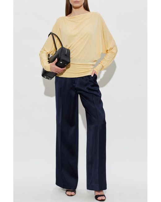Anine Bing Blue Trent Pants