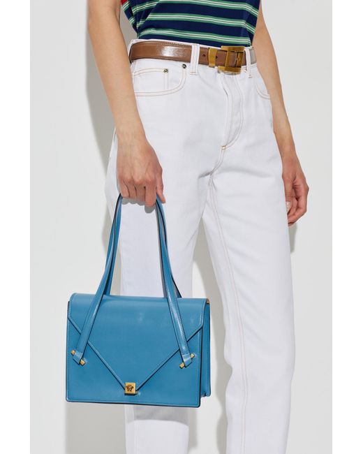 Versace Blue 'Severine' Bag