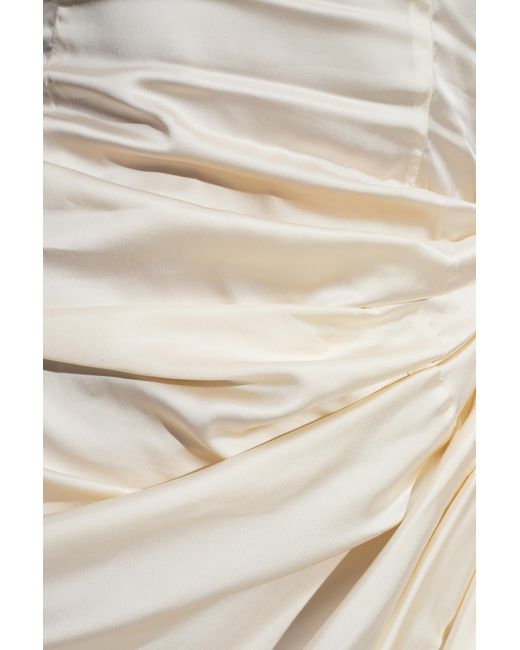 Jacquemus White Cream 'saudade' Slip Dress