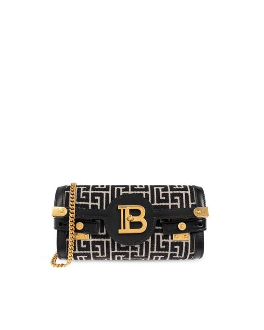 Balmain White Shoulder Bag "B-Buzz 23"