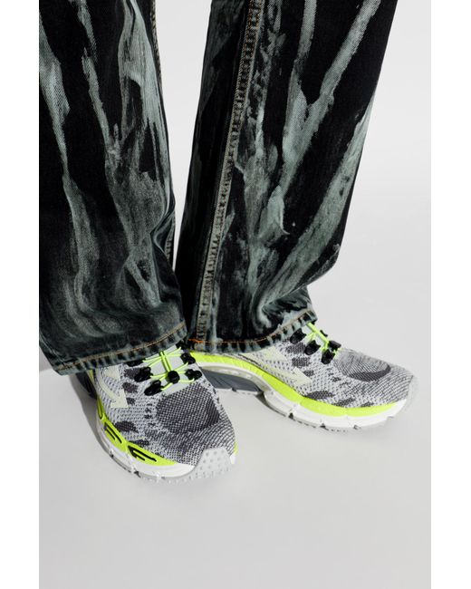 Off-White c/o Virgil Abloh Green Sports Shoes 'Be Right Back Knit' for men