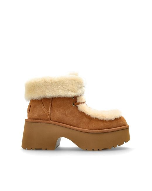Ugg Blue "w Esmee Lace Up" Shoes,