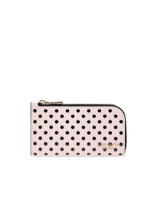Kate Spade Pink Polka Dot Wallet