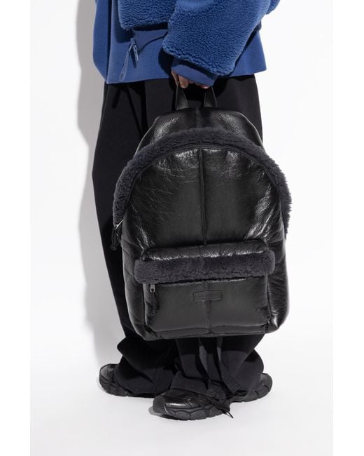 Balenciaga Black 'Explorer' Backpack for men