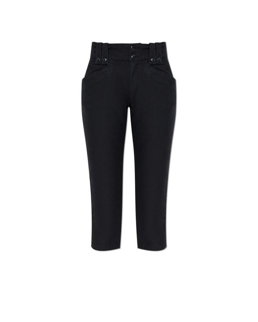 Isabel Marant Black "Berna" Trousers